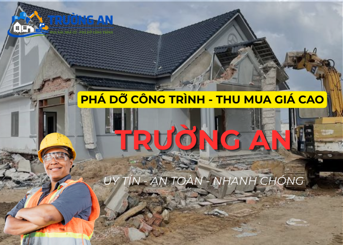 Mua xác nhà cũ quận 3 giá cao tại Trường An